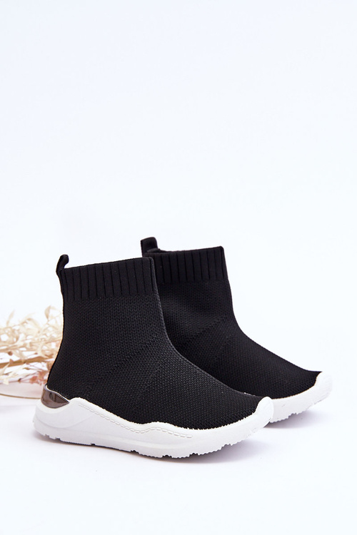 Children's Sock Sports Shoes Black Benito