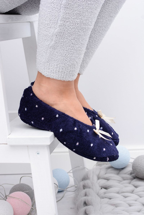 Women's Ballerina Slippers In Dots SOXO