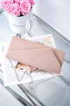 Women's Brocade Handbag Pink Clutch Bag