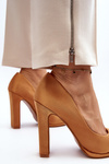 Camel Piatti High Heel Pumps