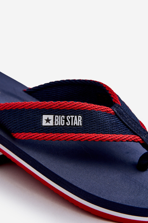 Men's Flip-Flops Big Star NN174623 Navy