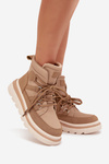 Women's Ankle Boots Platform Camel Liorae