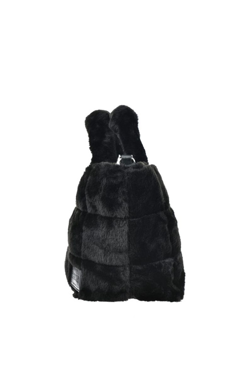 Faux Fur Bag With Strap Big Star OO574062 Black