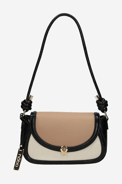 Shoulder Bag NOBO NBAG-P5000-CM20 Beige and Black