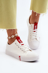 Trampki Damskie Niskie Białe Lee Cooper LCW-24-31-2239