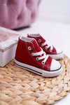 Kids High Sneakers Red Filemon