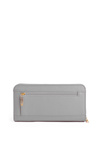 Large Women's Zip Wallet Grey Hailey 