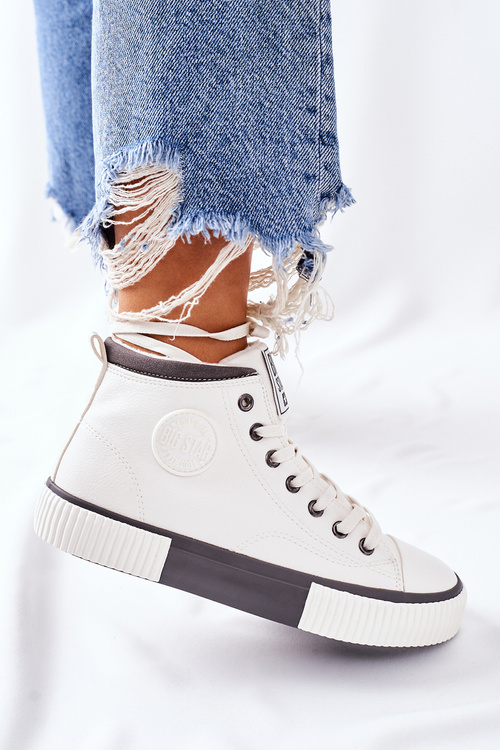 High Insulated Sneakers Big Star II274158 White
