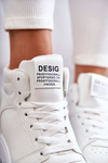 Women's High Sport Shoes White Trisa
