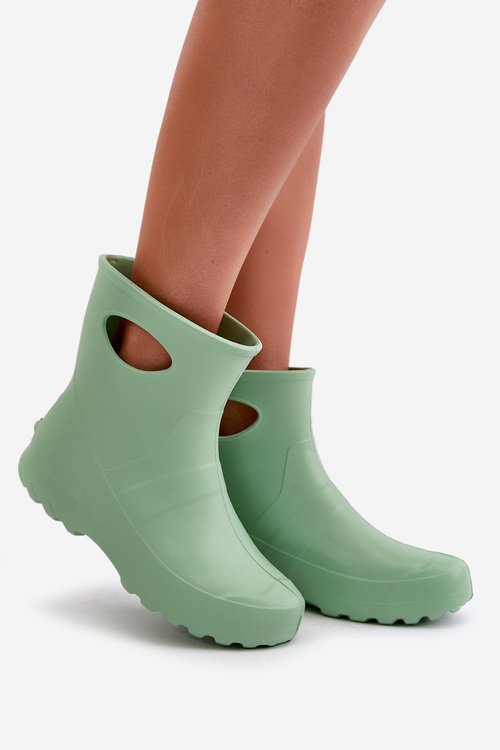 Women's Waterproof Wellington Boots LEMIGO GARDEN 752 Mint