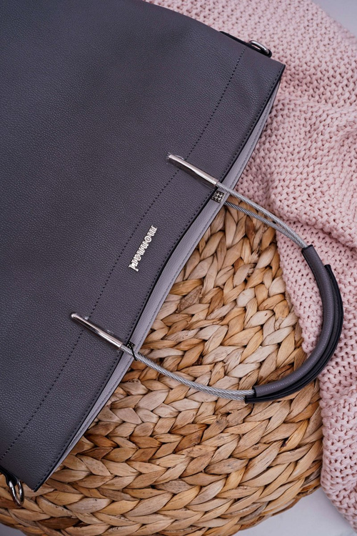 Ladies Handbag Classic Monnari Grey BAGA730-019