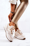 Sport Shoes On The Platform Beige Ginevra