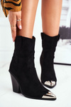 Women’s Boots Suede Black Emporia