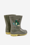Children's Rubber Boots Dark Green Esalina