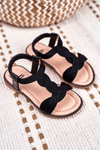 Children's Sandals Black Lamado