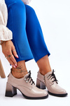 Fashionable High Heels Light Beige Darren
