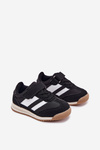 Buty Sportowe Sneakersy Dziecięce Rzep Czarne Viona 
