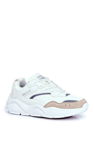 Men's Sports Shoes Big Star White GG174573