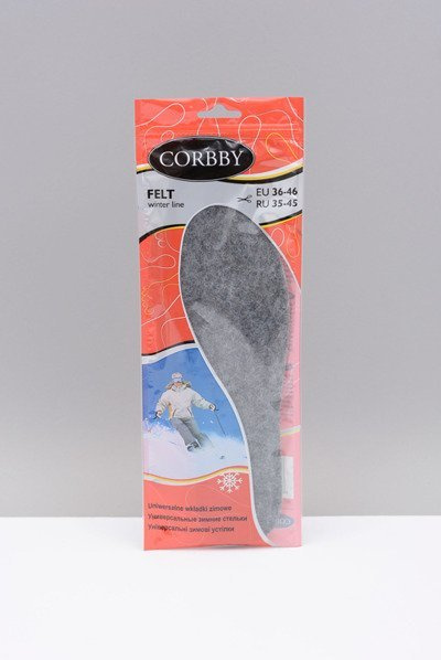 Corbby Universal Winter Insoles Two-Layered