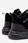 Men's Padded Sports Shoes Big Star MM174161 Black