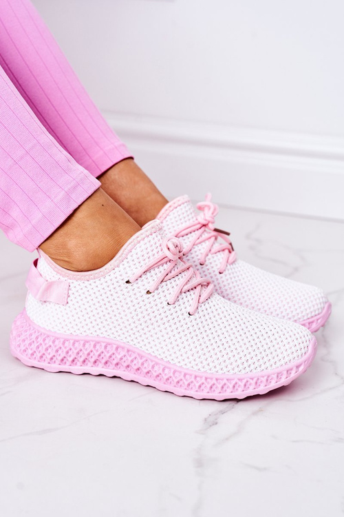 Women's Slip-on Sneakers Light Pink Run Away