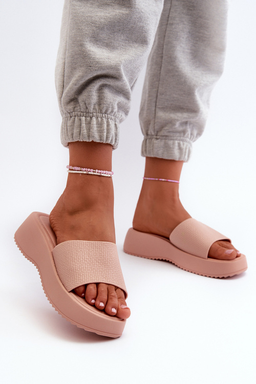 Women's Platform and Wedge Sandals in Pink Vimarils