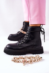 Stylish High Boots Black Grail