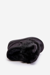 Children's Snow Boots with Furry Ears Black Betty