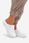 Foam slippers women's white Parissa