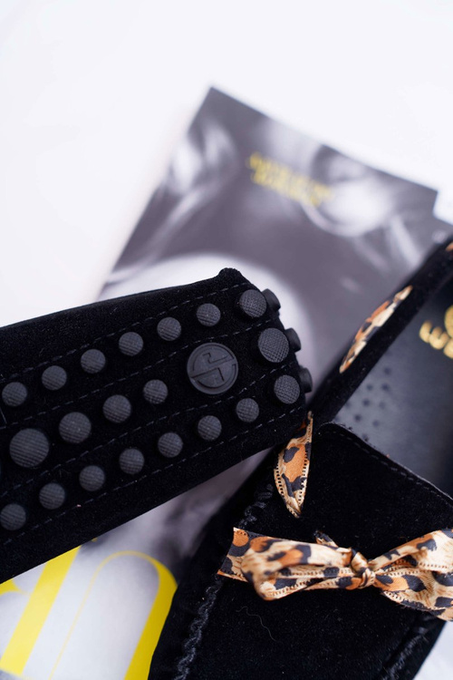 Women's Mokassins Lu Boo Comfortable Black Plummy