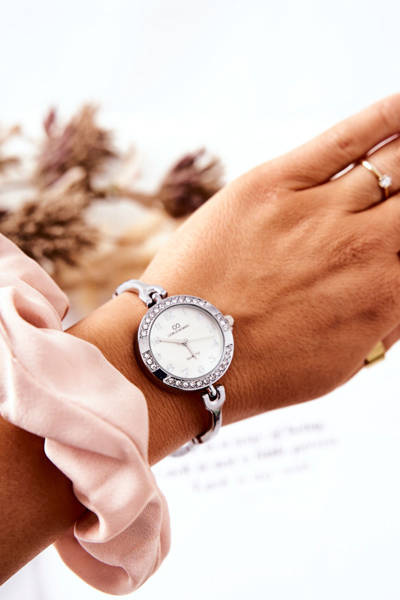 Women's Watch Giorgio&Dario With Zircons Silver