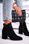 Women's Boots On Heel Black So Good