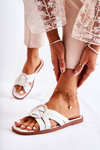 Women's Fashionable Slippers White Sansa