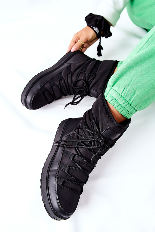 Women's Snow Boots Black Cironeus