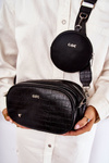 Women's Messenger Bag 3w1 GOE ZNJ032 Black
