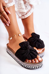 Women's Slippers On A Massive Platform Black Terisa