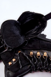 Women's Warm Boots Lace-up Black Jesse