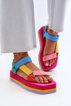 Women's Platform Sandals Multicolor Edireda