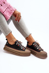 Women's Platform Sneakers GOE NN2N4053 Black
