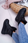 Women's Fleece-lined Snow Boots Black Fahrenheit