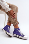 Women's Classic High Sneakers Violet Remos