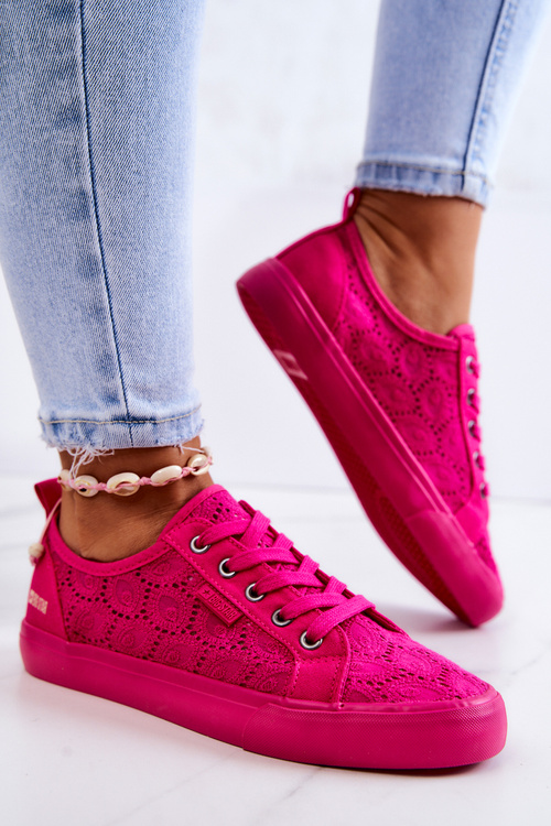 Openwork Sneakers BIG STAR JJ274060 Pink
