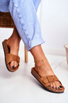 Women's Slides Camel Buckle Adjustment Rosaline