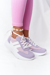 Damskie Sportowe Buty Sneakersy Fioletowe Holiday