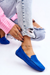 Women’s Loafers Suede Blue Morreno