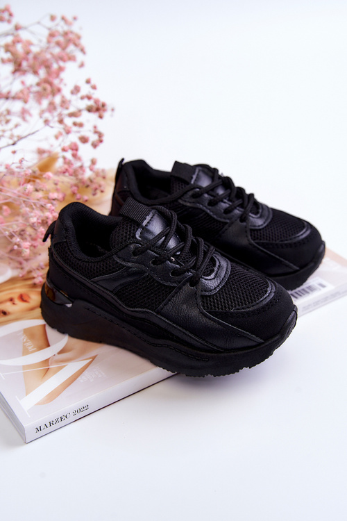 Children's Sport Shoes Sneakers Black Kizzie