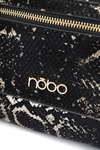 NOBO Satin Pattern Messenger Bag N1330-CM23 Black-Gold