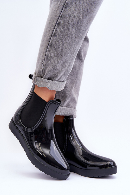 Women's Boots Wellies Black Deila