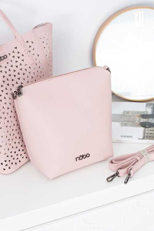 Women's Large Pink Nobo Shopper Handbag