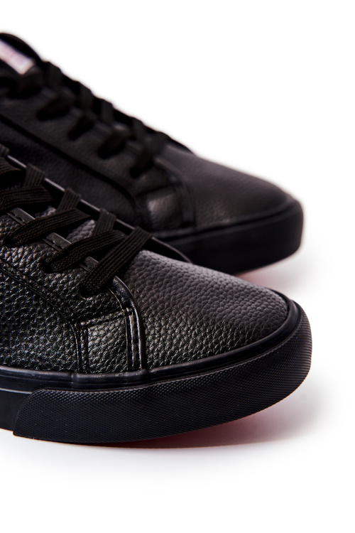 Men's Leather Sneakers Cross Jeans JJ1R4022C Black